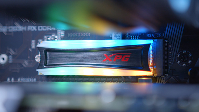 Xpg hot sale ssd rgb