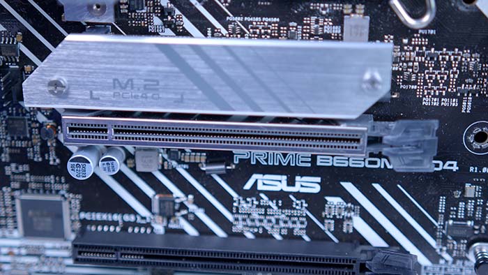 ASUS Prime B660M-A D4 - PCI-E & M.2 Slots