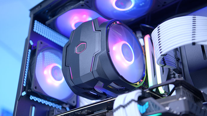 H7 Case Review - CPU Cooler & Fans