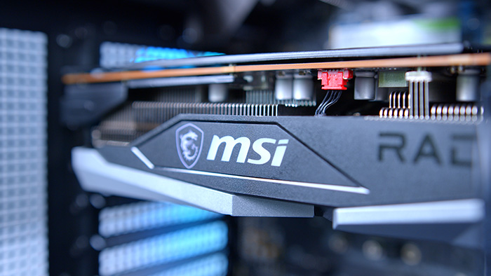 Jake's Build 6650XT - 6650XT MSI Logo