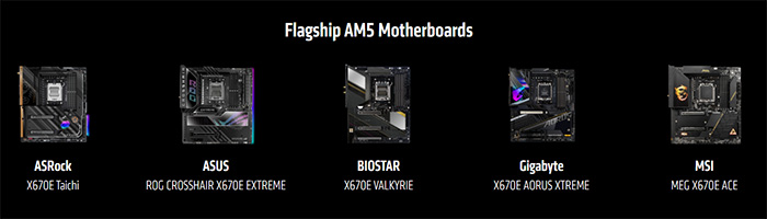 X670 Flagship Motherboards