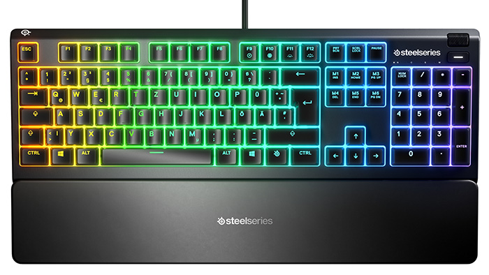 SteelSeries Apex 3 Keyboard - Aerocool 3060 Build