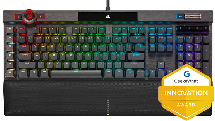 Corsair K100 RGB Keyboard Innovation Award