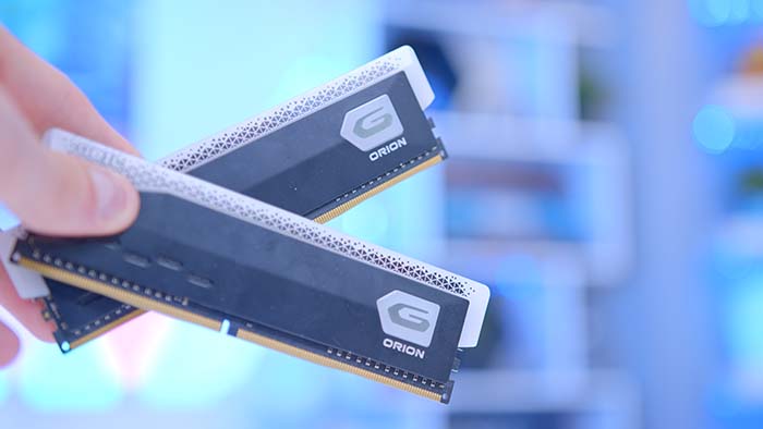 GeIL Both DIMMs Angled - GeIL Orion Kit Review