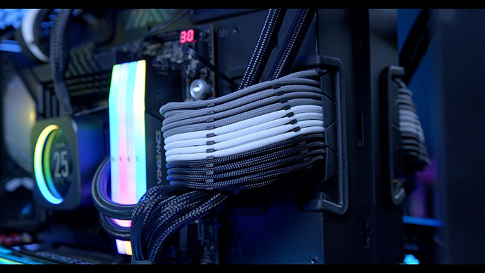 PSU Cable Extensions - HAF700 EVO Build