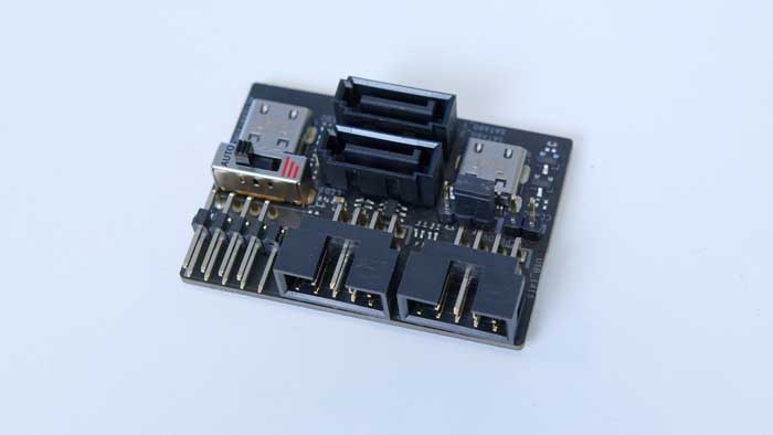 ASUS ROG STRIX X670E-I ROG FPS-II Card