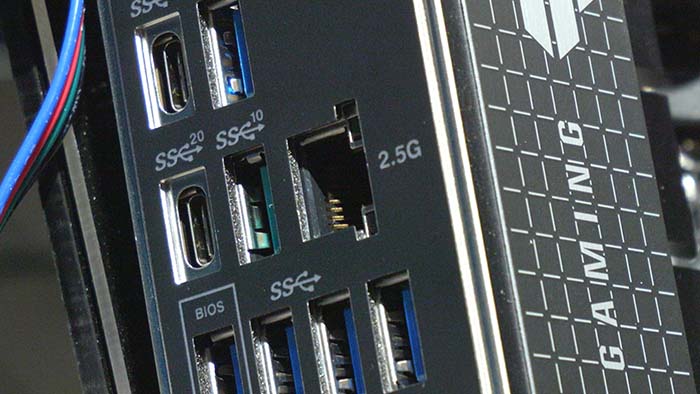 ASUS TUF Gaming X670E 2.5 Gigabit LAN Port