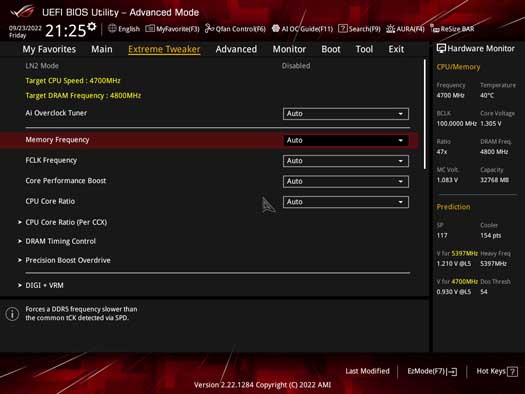 ASUS X670 Overclocking