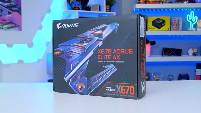 Gigabyte AORUS X670 Elite AX Box