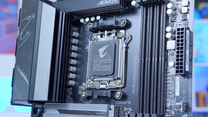 Gigabyte AORUS X670 Elite AX CPU Cover