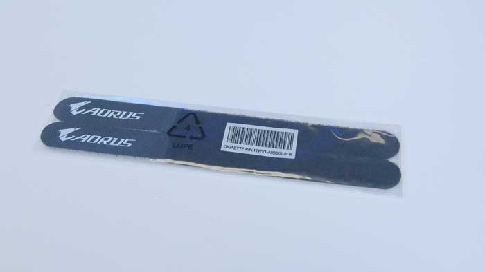 Gigabyte X670E AORUS Master Velcro Cable Ties