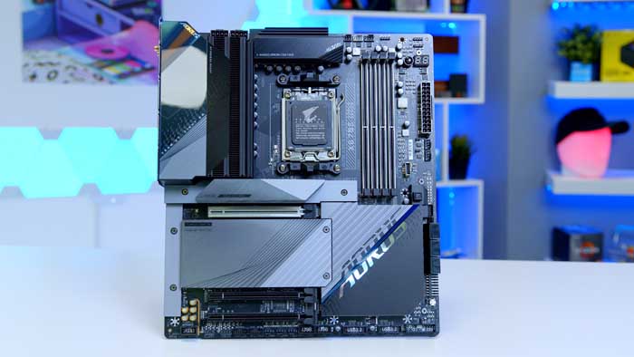 AMD Ryzen 9 7900X Twelve Core 4.7GHz, Gigabyte X670E AORUS MASTER  Motherboard CPU Bundle