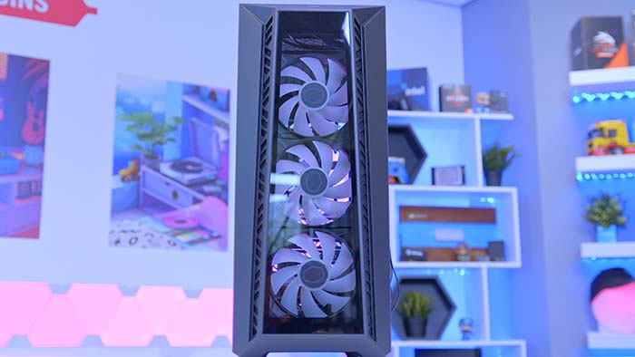 MasterBox 520 Front Panel Fans