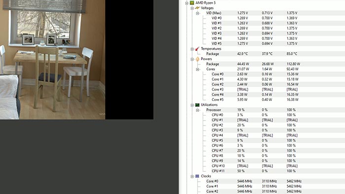 Ryzen 5 7600X Singlethreaded Thermals