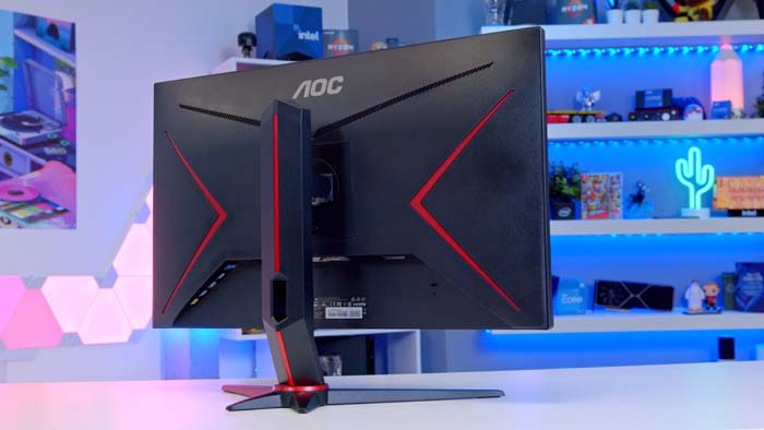 AOC Monitor Rear