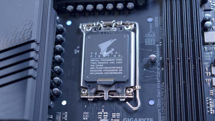 Gigabyte Z790 AORUS Elite AX CPU Socket
