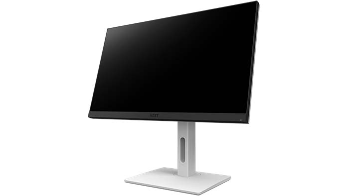 NZXT Canvas Monitor Front White