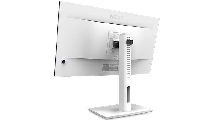 NZXT Canvas Monitor Rear White