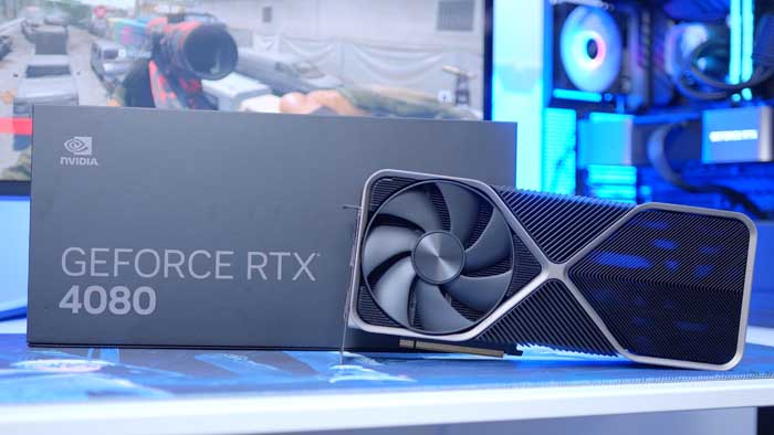 RTX 4080 Next to Box