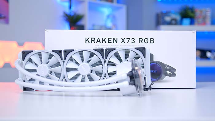 NZXT Kraken X73 White