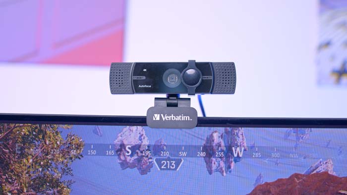 Verbatim 4K Webcam Front