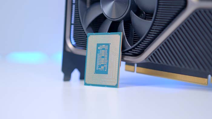 Intel Core i5 13400F LGA Pins Side On