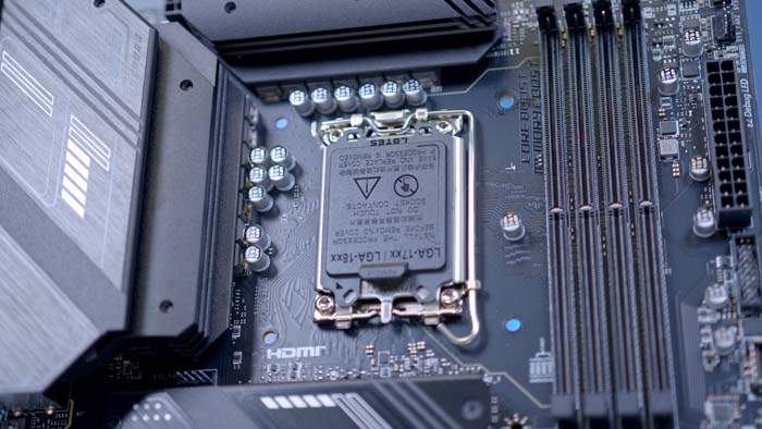 MSI MAG B760 TOMAHAWK WiFi CPU Socket