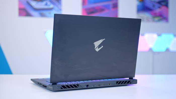 Gigabyte AORUS 15 Laptop Rear Wide