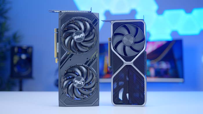 Palit Dual RTX 4070 vs Founders