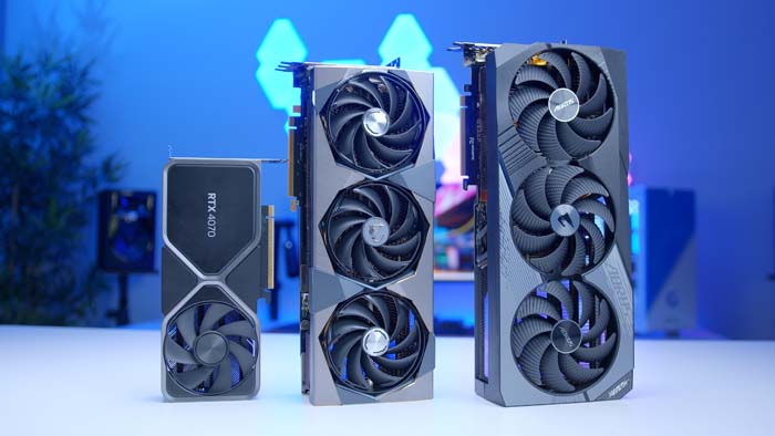 RTX 4070 Founders Versus Other Cards