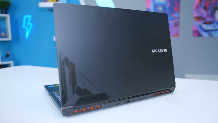 Gigabyte G5 Laptop Lid Back