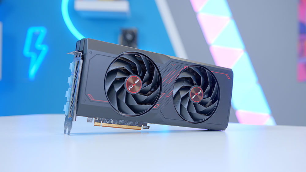 Dual-Fan Midrange GPUs : rx 7600 xt