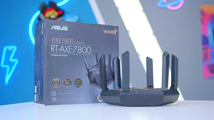 ASUS RT-AXE7800 with Box