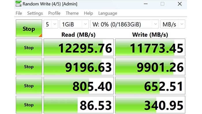 Crucial Gen5 SSD