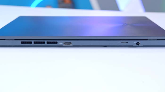 ASUS Zenbook Pro 14 Duo OLED Rear IO