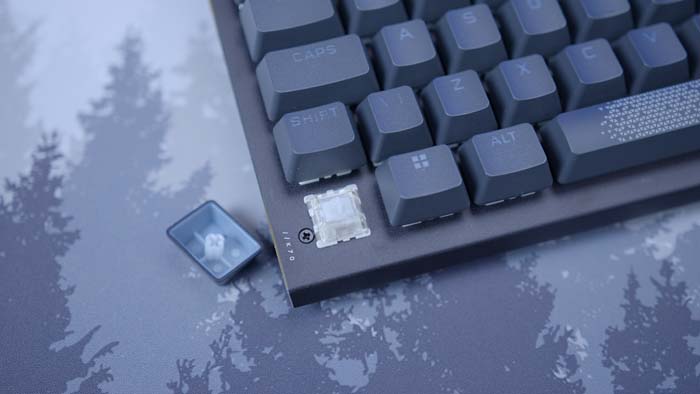 Corsair K70 Max Keyboard Key Cap Flipped