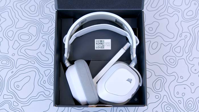 Corsair HS80 MAX Wireless Gaming Headset - White