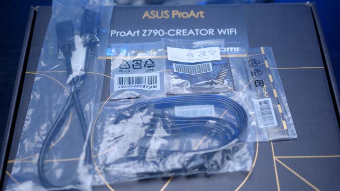 ASUS ProART Z790 Creator Box Contents