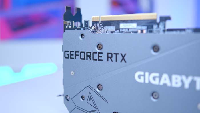 Gigabyte Gaming OC RTX 3070 Ti Backplate