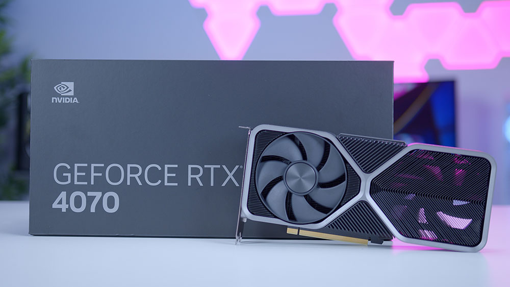 NVIDIA RTX 4070 Founders Edition Resized