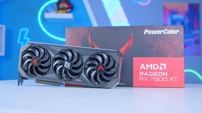 PowerColor RX 7800 XT Red Devil with Box
