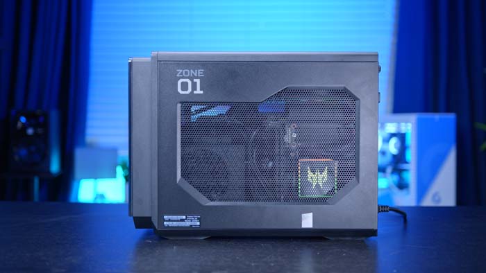 Acer Predator Orion X Side View Cooler
