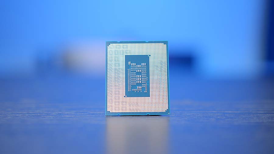 MPI_Intel CPU Back Blue Background