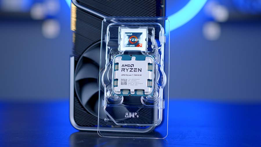 MPI_AMD Ryzen 7 7800X3D in Front of GPU