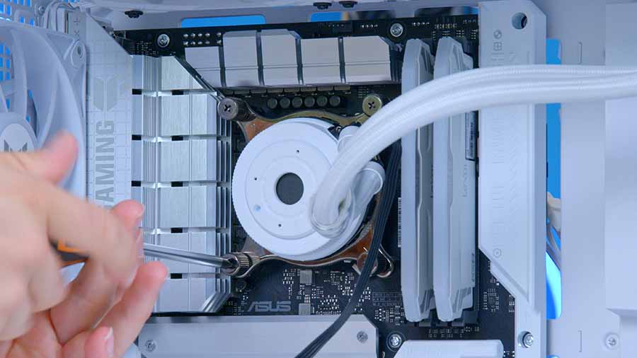 MPI_ASUS GT302 + 4070Ti Super CPU Blockhead Install