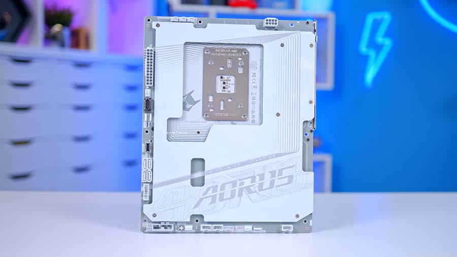 MPI_Gigabyte AORUS B650E STEALTH ICE Backplate