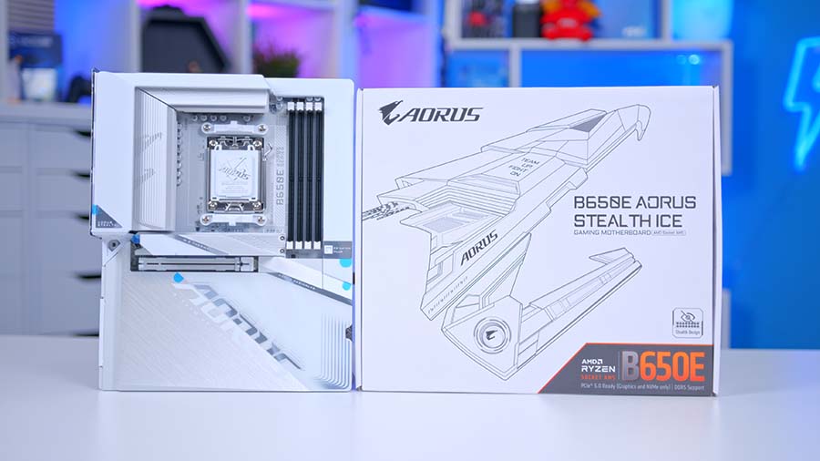 MPI_Gigabyte B650E AORUS STEALTH ICE Wide with Box