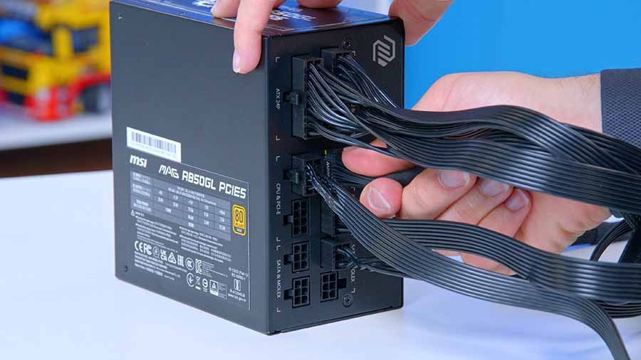 MPI_Gungnir 300R + 4070 Ti SUPER Ryzen 9000 PSU Wiring