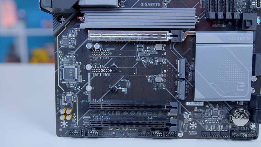 MPI_Gigabyte B860 EAGLE WIFI6E PCB Bottom Half