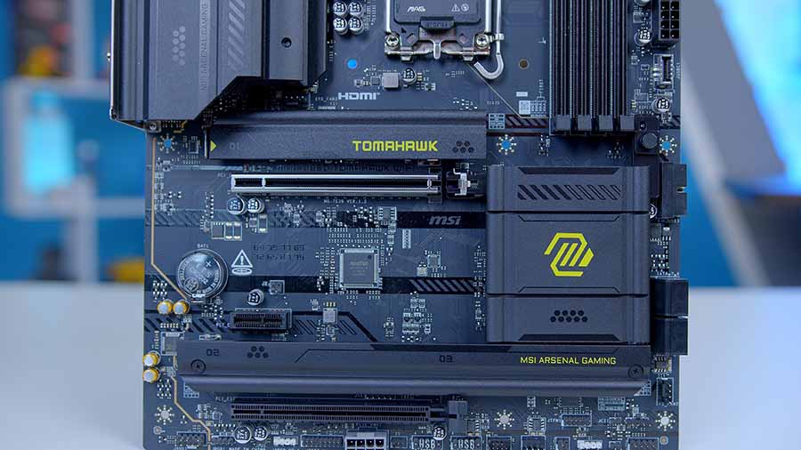 MPI_MSI MAG B860 TOMAHAWK WiFi PCB Middle